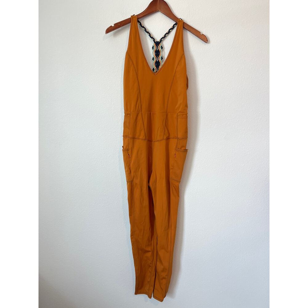 FREE PEOPLE MOVEMENT Go the Distance Active Fitted Jumpsuit Onesie